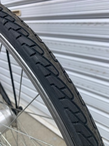 ☆前後タイヤ新古品☆ 26型 LEDオートライト軽快車 防犯登録料込価格︎‼︎