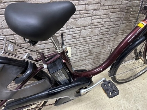 東京23区配達無料　新基準　ヤマハ　パスナチュラ　8.7Ah リチウム 電動自転車 中古 1908