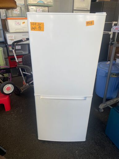 リサイクルショップどりーむ荒田店 No9918 冷蔵庫　２ドア　ニトリ　１０６L　２０２０年製　ちょうどいいサイズ♪