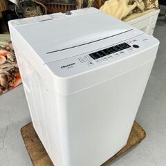 ★Hisense ハイセンス★ 洗濯機 5.5kg HW-K55E 2020年 コンパクト 一人暮らし 新生活 シンプル 簡単操作 