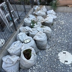 残土 庭の土、砂利の画像