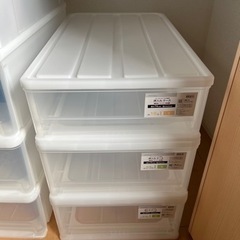 【美品】ニトリ押入れ収納ケースMサイズ