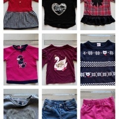 女の子服　おしゃれ  9着¥900 セット　