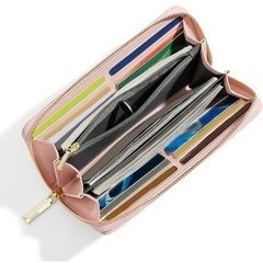 お値下げしました❤️美品❤️財布 レディース 新品 長財布 ピンク 大容量 の画像