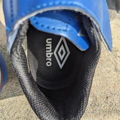 [お取引確定]サッカー、フットサル　インドアシューズ　アンブロ（UMBRO）（キッズ）ジュニア  インドア エバーブルーSB J ワイド IN UZ4TJB04の画像