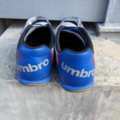 [お取引確定]サッカー、フットサル　インドアシューズ　アンブロ（UMBRO）（キッズ）ジュニア  インドア エバーブルーSB J ワイド IN UZ4TJB04の画像