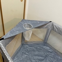 【お取引中につき受付停止します】ベビーサークル　洗える　たためるの画像