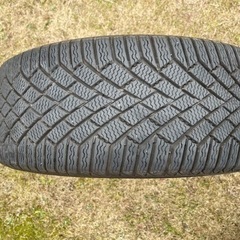 225 45r18 コンチネンタルスノータイヤ　バイキングコンタクト7 ホイール付き(4本セット)の画像