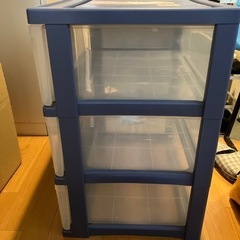 ３段収納ケースの画像