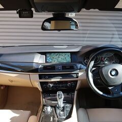 検査6年6月523d Mスポーツ ディーゼルターボ/ヴェネトベージュダコタレザーシート/HDDナビ/地デジ/バックカメラ/Bluetooth音楽/D記録簿/1オナの画像