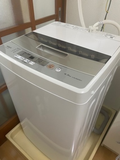 洗濯機　運搬はご自身でよろしくお願いします