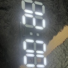 LED時計 USBの画像