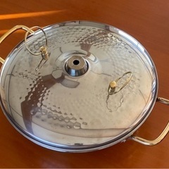 【取引完了】しゃぶしゃぶ用鍋 26cmの画像