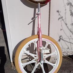中古 一輪車 20インチ　ディスプレイスタンド付