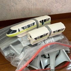 ディズニーワールドディズニーランド モノレール プレイセット グリーンの画像