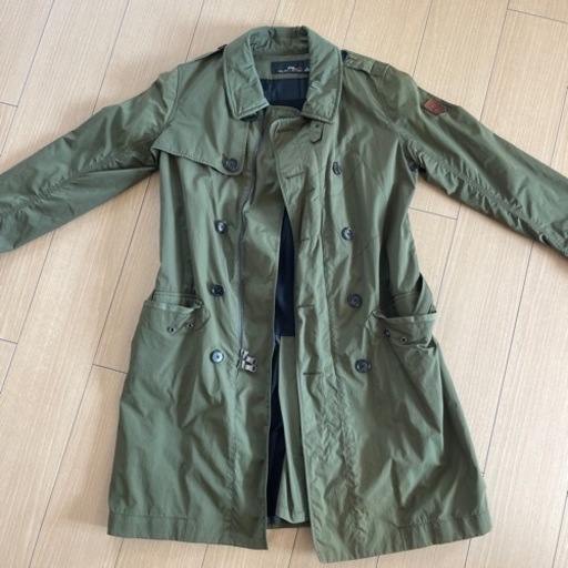 ラルフローレン　RLX フレンチコート　コート　ジャケット　カーキ