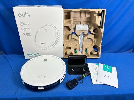 【動作保証あり】Anker アンカー Eufy RoboVac 11S ロボット掃除機 ロボットクリーナー【管理KRK928】