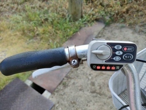 お話中！ブリヂストン三輪自転車　電動アシストつき