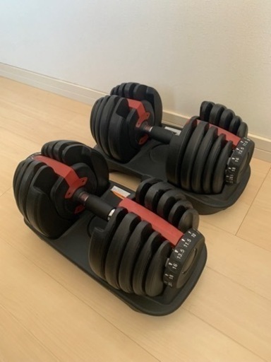 可変式ダンベル（2個セット）＆トレーニングベンチ