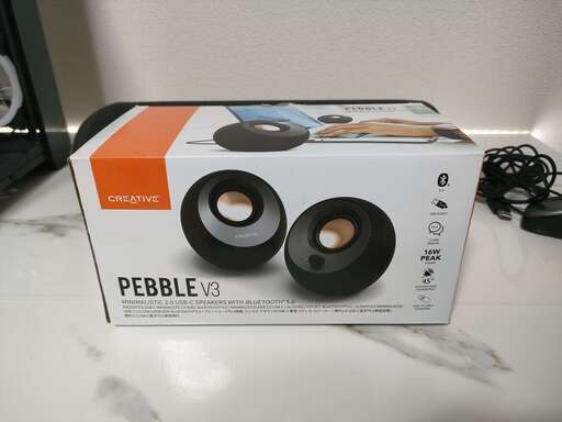 スピーカー CreativePebbleV3 USB/Bluetooth/3.5mm