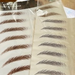 眉毛シール　眉毛ティント