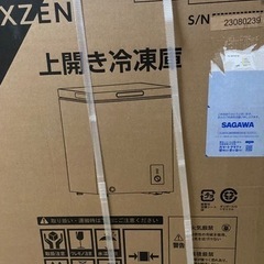 上開き冷凍庫　新品　MAXZEN マクスゼン JF066ML01WH ホワイトの画像