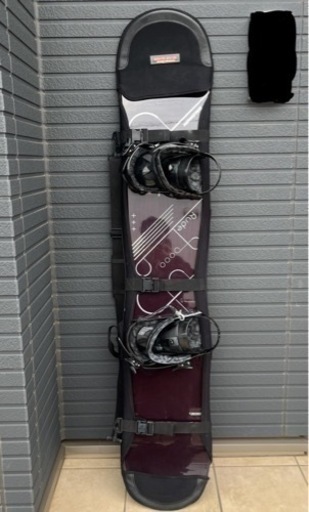 SALOMON スノーボード※ビンディング、ケース付き