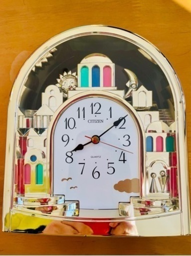 新品　シチズン　置き時計