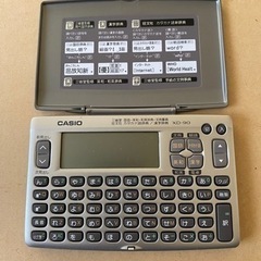 電子辞書　EX-word ボタン電池式の画像