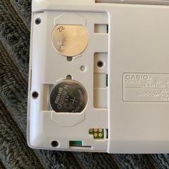 電子辞書　EX-word ボタン電池式の画像