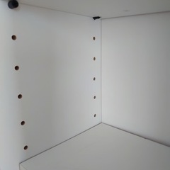 スリム本棚（白）の画像