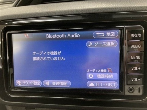 ７インチワイドナビ　Bluetoothオーディオ