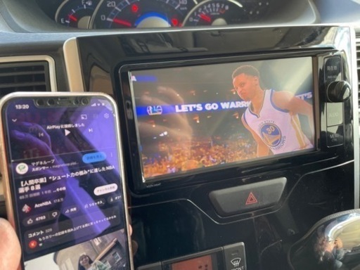 ７インチワイドナビ　HDMI  YouTube見れます。