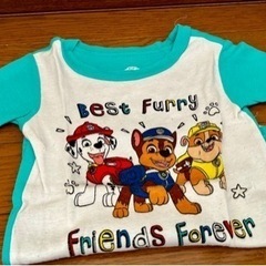 パウパトロールのパジャマ(サイズ4歳)の画像