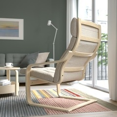 IKEA グレーのチェアの画像