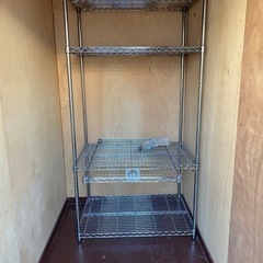 【値下げ、画像掲載】スチールラック