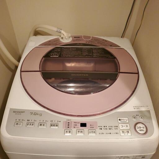 シャープ全自動電気洗濯機　7kg