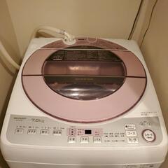 シャープ全自動電気洗濯機　7kg