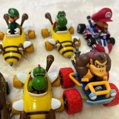 マリオ マリオカート おもちゃ キーホルダー 未使用の画像
