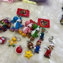 マリオ マリオカート おもちゃ キーホルダー 未使用の画像