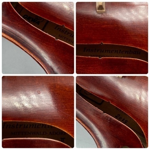 m210601 GEWA MITTENWALD-ADORF バイオリン ドイツ製 2019年製 弦楽器 馬毛 中古品