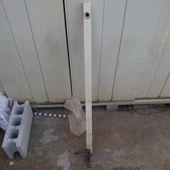 アルミスリムタイプ立水栓です。