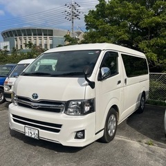 最終値下げ2／14まで85万円　H22　200系　ハイエースワゴン 10名乗り AT  ガソリンの画像
