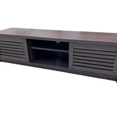 NO.1235 ヤマダセレクト テレビ台 ローボード YKE1350D (アクア) 柴田