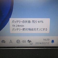 ⑱NEC Versapro Core i5 Windows11 Pro / Office 2016 Professional インストール済（ライセンス認証済）15.6インチ ノートPCの画像