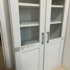 【⚠️急募・今月中】ニトリ　キャビネット　食器棚の画像