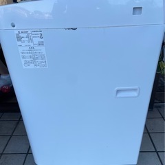 SHARP シャープ 洗濯機 16年製 ES-GE60R-P 0212-82