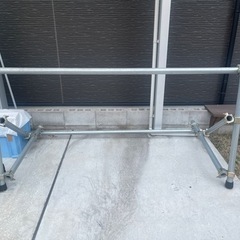 自転車スタンド　解体済み
