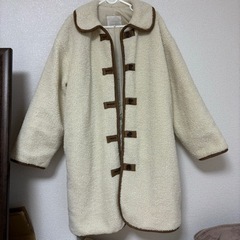 ehka sopo ボアパイピングコート