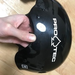 PRO TEC ヘルメット　SILVER FOX プロテクターの画像